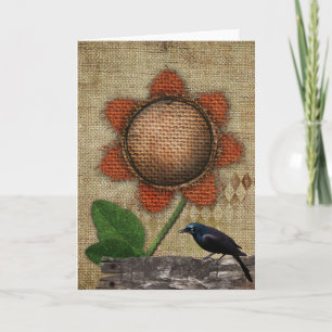 primitief Wenskaart Kaart