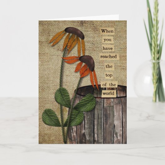 primitief Wenskaart Kaart (Voorkant)