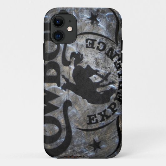 Primitief western land Paardencowboy rodeo Case-Mate iPhone Case (Achterkant)