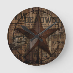 primitief western land Texas Star cowboy Ronde Klok