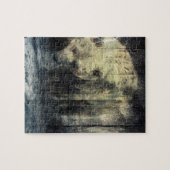 Primitief Western Woodgrain Woodland Grizzly Beer Legpuzzel (Horizontaal)