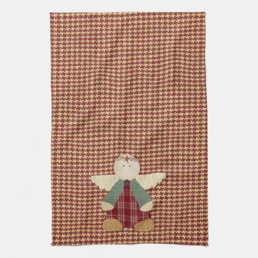 Primitieve Angel Kitchen Towel Theedoek (Verticaal)