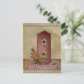 Primitieve Art Card Briefkaart (Staand voorkant)