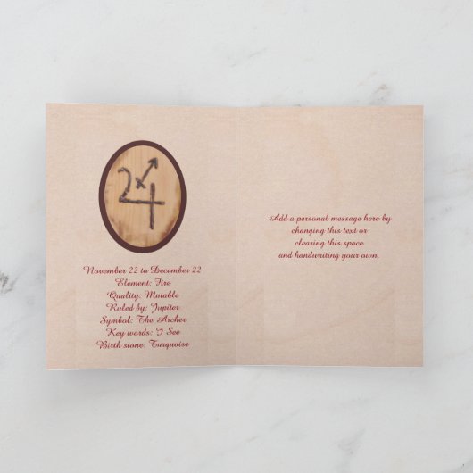 Primitieve Astrologie van de Dierenriem van de Kaart (Binnen)