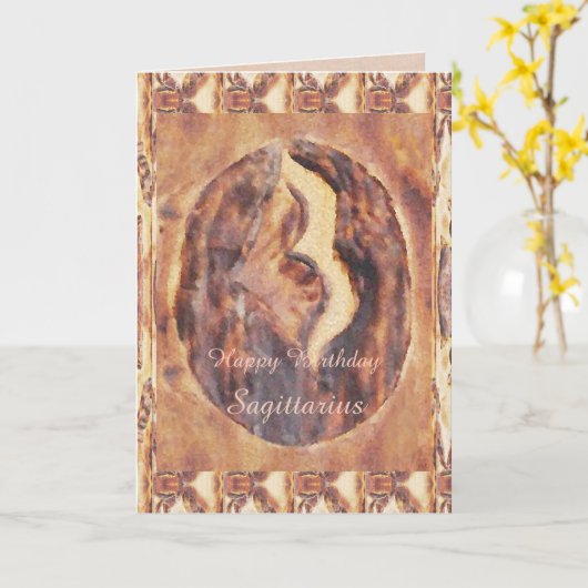 Primitieve Astrologie van de Dierenriem van de Kaart (Gele Bloem)