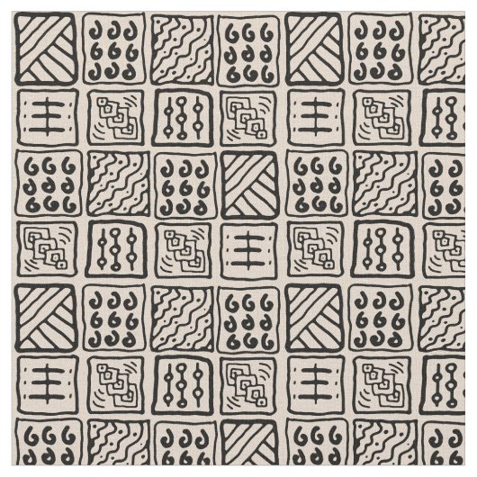 Primitieve Blokstof Stof (Close Up)