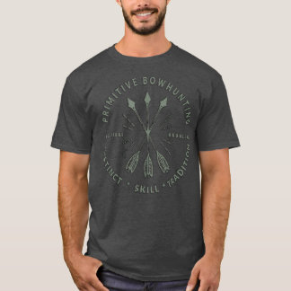 Primitieve bow Hunter Gift T-shirt
