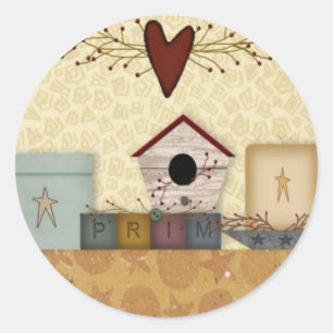 Primitieve Collectie Sticker