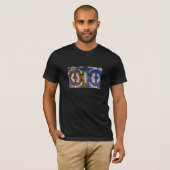 Primitieve Constellatie Abstract Geometrisch T-shirt (Voorkant volledig)
