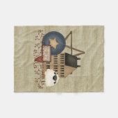 Primitieve EENVOUDIGE VLUCHTBlanket Fleece Deken (Voorkant (Horizontaal))