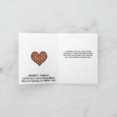 Primitieve Enige Dame Moving Notice van de Koe van Kaart (Binnen)