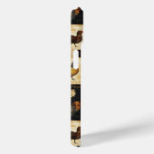 Primitieve Folk Art Quilt Patroon | rustieke herfs Case-Mate iPhone Case (Achterkant / Rechts)