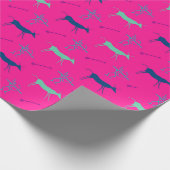 Primitieve jacht cadeaupapier (Hoek)