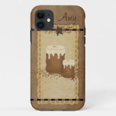 Primitieve kaarsen Case-Mate iPhone case (Achterkant)