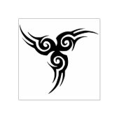 Primitieve Keltische kunststempel Rubberstempel (Afrduk)