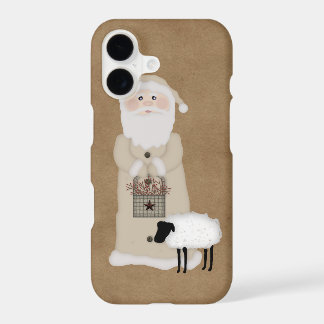 Primitieve Kerstman iPhone 7 Hoesje