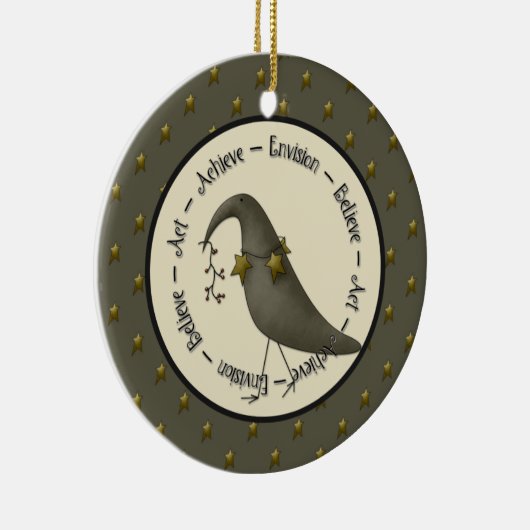 Primitieve koeien bereiken Ornament (Rechts)