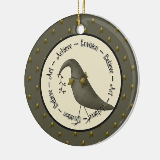 Primitieve koeien bereiken Ornament (Links)