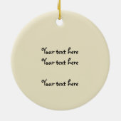 Primitieve koeien bereiken Ornament (Achterkant)