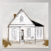 Primitieve kunst aan de muur poster (Voorkant)