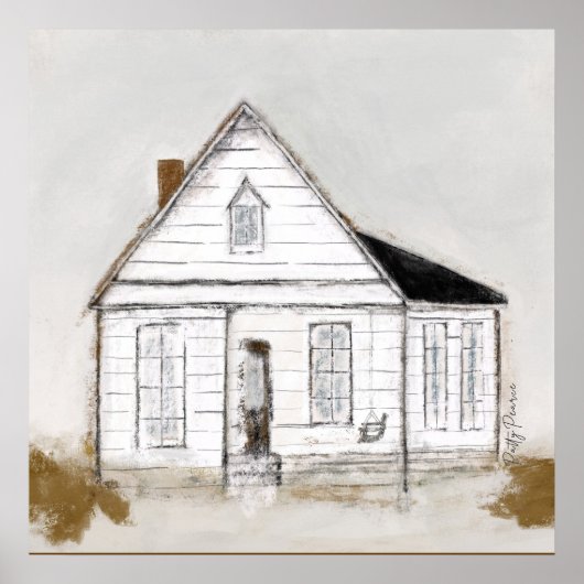 Primitieve kunst aan de muur poster (Voorkant)