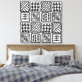 Primitieve kunst op Canvas (Insitu (Slaapkamer))