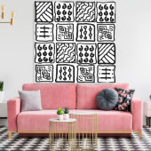 Primitieve kunst op Canvas (Insitu (Woonkamer))