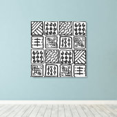 Primitieve kunst op Canvas (Insitu (Houten vloer))