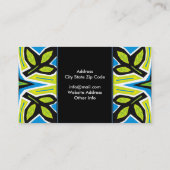 Primitieve kunst Visitekaartjes (Achterkant)