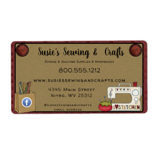 Primitieve Landelijke Naai Ambachten Landelijke Be Etiket