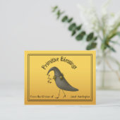 Primitieve landenkaarten voor het uitzenden van bo briefkaart (Staand voorkant)