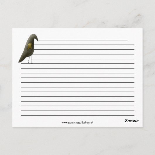 Primitieve landenkaarten voor het uitzenden van bo briefkaart (Achterkant)