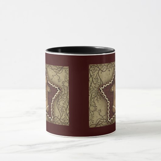 Primitieve Mok van het ontbijtkoek "Gingerberry" (Midden)