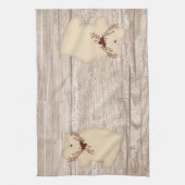 Primitieve Pig Kitchen Towel Theedoek (Verticaal)