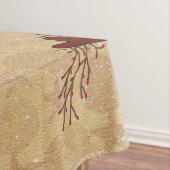 Primitieve Pip Berry Hart Krans Tafelkleed (Voorbeeld)