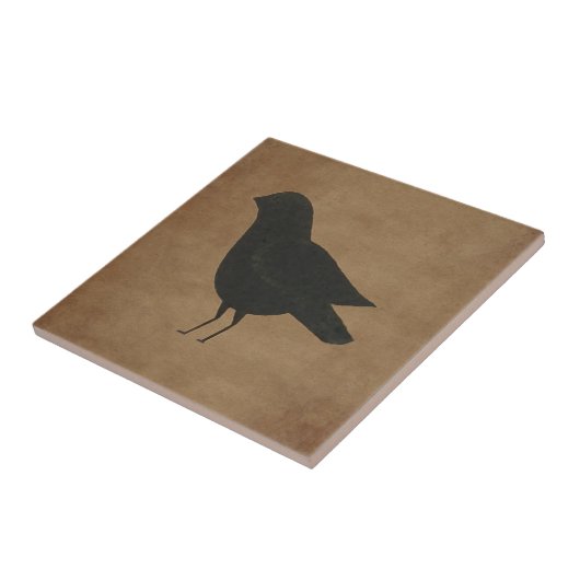 Primitieve rij-tegel tegeltje (Zijkant)