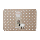 Primitieve Santa Bath Mat (Voorkant)