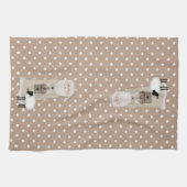 Primitieve Santa Kitchen Towel Theedoek (Horizontaal)