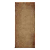 Primitieve Snowman-rackkaart Reclamekaart (Achterkant)