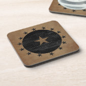 Primitieve Stars Cork Onderzetter (Linkerzijde)