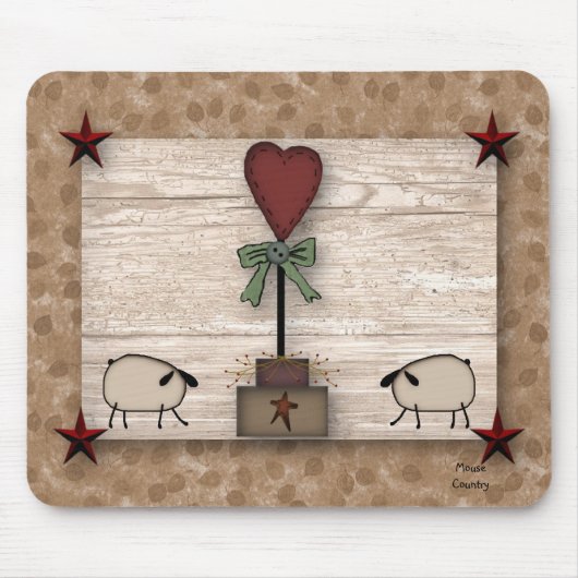 primitieve topiary-muismat muismat (Voorkant)