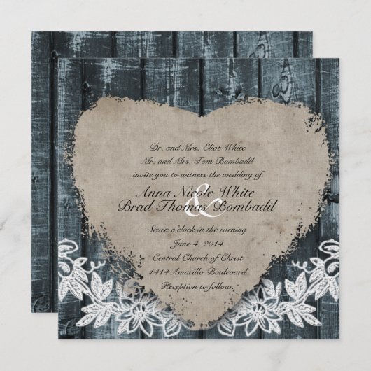 Primitieve uitnodiging tot het uitzenden van een b (Voorkant / Achterkant)