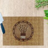 Primitieve vertakkingslichten snijplank