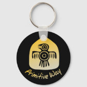 Primitieve weg sleutelhanger (Voorkant)