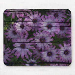Primitieve Westerne Country Barn Board paarse made Muismat
