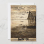 primitieve westerne landschapskool kaart (Voorkant)