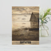 primitieve westerne landschapskool kaart (Staand voorkant)