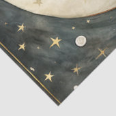 Primitieve zeemeermin in een vlek die ontleent tissuepapier (Detail)