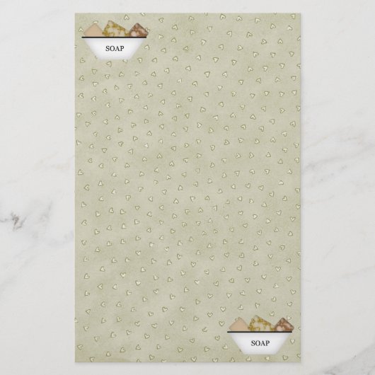 Primitieve zeepfabriek briefpapier (Voorkant)