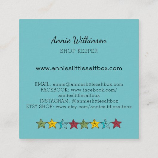 Primitive Angel Country Visitekaartje (Achterkant)